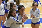 VB vs RIC  Wheaton Women's Volleyball vs Rhode Island College. - Photo by Keith Nordstrom : Wheaton, Volleyball, VB